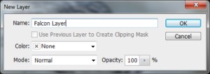 You’ll get a quick asking you to give the layer a name. Call it anything you want.